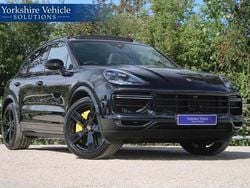 Black Used 2019 Porsche Cayenne Turbo S SUV | £64,989