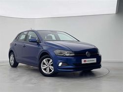 Blue Used 2018 VW Polo SE Hatchback | £10,599 (Fair price)