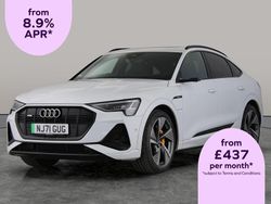 White Used 2021 Audi e-tron Advanced SUV | £28,764