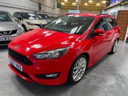 Red Used 2017 Ford Focus ST-Line Estate | £9,000 (Fair price)