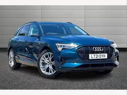 Blue Used 2021 Audi e-tron Advanced SUV | £26,895