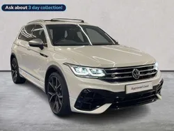 White Used 2021 VW Tiguan R SUV | £36,899 (Fair price)