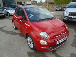 Red Used 2021 Fiat 500 Dolcevita Hatchback | £7,995 (Fair price)