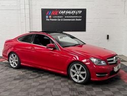 Red Used 2015 Mercedes C250 Sport Edition Coupe | £8,995 (Super price)