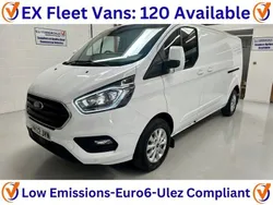 White Used 2022 Ford Transit Custom Limited | £18,465 (Fair price)
