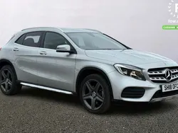 Silver Used 2018 Mercedes GLA220 AMG line SUV | £15,799 (Fair price)