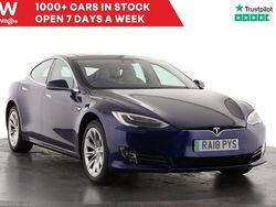 Blue Used 2018 Tesla Model S Sedan | £27,995 (Fair price)