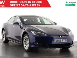Blue Used 2018 Tesla Model S Sedan | £27,995 (Fair price)