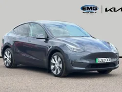 Grey Used 2022 Tesla Model Y Long Range SUV | £24,495 (Good price)
