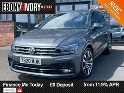 Grey Used 2020 VW Tiguan R-line SUV | £19,490 (Good price)