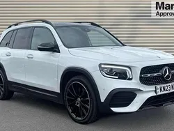 White Used 2023 Mercedes GLB220 AMG line SUV | £32,742 (Fair price)