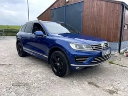 Blue Used 2018 VW Touareg R-line SUV | £12,450 (Super price)