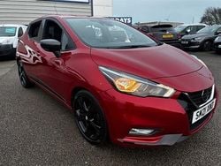 Red Used 2021 Nissan Micra S Hatchback | £10,995 (A bit pricey)