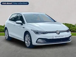 White Used 2022 VW Golf VIII Style Hatchback | £18,523 (Fair price)