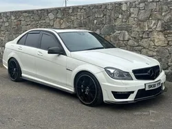 White Used 2011 Mercedes C63 AMG Edition 1 Sedan | £19,950