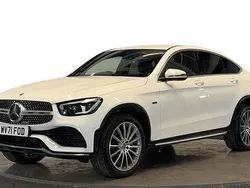 White Used 2021 Mercedes GLC300e AMG Line Premium SUV | £33,720