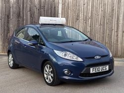 Blue Used 2010 Ford Fiesta Zetec Hatchback | £1,290 (Fair price)