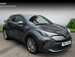 Grey Used 2021 Toyota C-HR SUV | £18,739 (Fair price)
