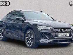 Used 2022 Audi e-tron Sportback Black Edition SUV | £29,336 (A bit pricey)