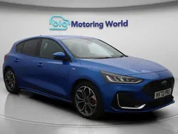 Blue Used 2022 Ford Focus ST-Line Hatchback | £16,100 (Fair price)