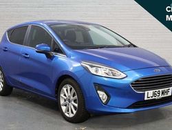 Blue Used 2019 Ford Fiesta Titanium Hatchback | £11,787 (Fair price)