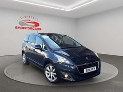 Blue Used 2016 Peugeot 5008 Allure MPV | £6,495 (Fair price)