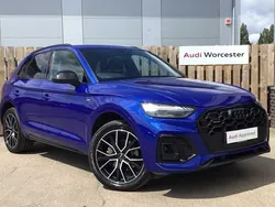 Ultra blue Used 2024 Audi Q5 Black Edition SUV | £43,950 (Expensive)