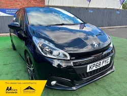 Black Used 2018 Peugeot 208 GT-line Hatchback | £5,995 (Fair price)