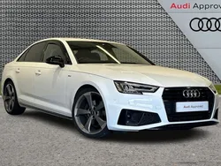 White Used 2019 Audi A4 Black Edition Sedan | £19,295 (Fair price)