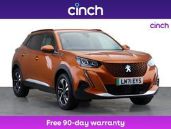 Orange Used 2021 Peugeot 2008 Allure Premium SUV | £13,499 (Fair price)