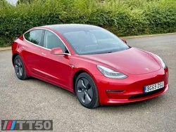 Red Used 2019 Tesla Model 3 Long Range AWD Sedan | £17,990 (Good price)