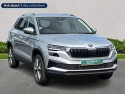 Brilliant silver metallic New 2025 Skoda Karoq SE L SUV | £24,982 (Good price)
