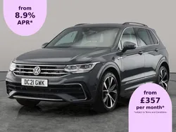 Grey Used 2021 VW Tiguan R-line SUV | £23,914 (A bit pricey)