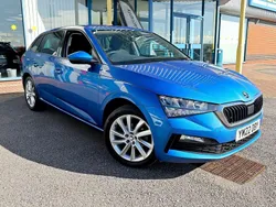 Race blue Used 2022 Skoda Scala SE L Hatchback | £14,989 (Fair price)