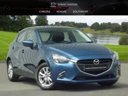 Blue Used 2018 Mazda 2 Hatchback | £10,495 (Fair price)
