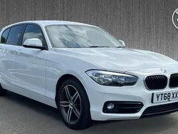 White Used 2018 BMW 118 Sport Line Hatchback | £13,999 (Super price)