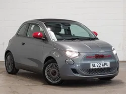 Grey Used 2022 Fiat 500C Red Cabriolet | £14,998 (Fair price)