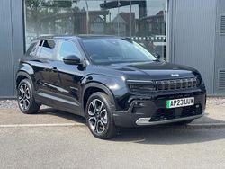 Black Used 2023 Jeep Avenger EV SUV | £21,998 (Fair price)
