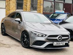 Grey Used 2019 Mercedes CLA200 AMG line Coupe | £15,750