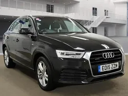 Phantom black Used 2015 Audi Q3 S-Line SUV | £12,475 (Fair price)