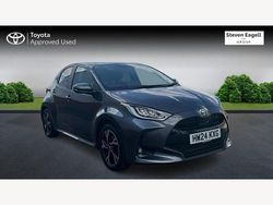 Grey Used 2024 Toyota Yaris Hybrid Design Hatchback | £19,934 (Fair price)