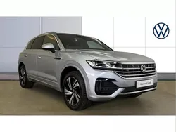 Silver Used 2022 VW Touareg R-line SUV | £38,807 (Fair price)