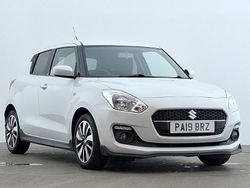 White Used 2019 Suzuki Swift Hatchback | £9,298 (A bit pricey)