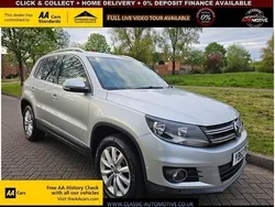 Silver Used 2014 VW Tiguan Match SUV | £8,295 (Fair price)