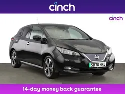Black Used 2021 Nissan Leaf N-Connecta Hatchback | £9,699 (Good price)
