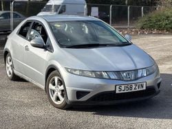 Silver Used 2008 Honda Civic SE Hatchback | £1,290 (Good price)