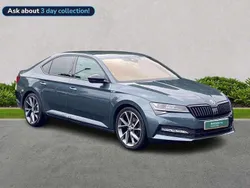 Grey Used 2021 Skoda Superb SportlinePlus Hatchback | £22,390 (Fair price)