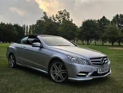 Silver Used 2012 Mercedes E220 Cabriolet | £6,540 (Good price)