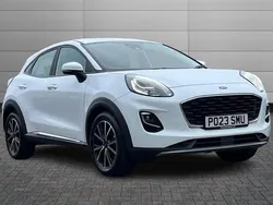 White Used 2023 Ford Puma Titanium Hatchback | £16,790 (Good price)
