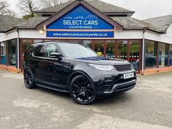 Black Used 2017 Land Rover Discovery 5 HSE SUV | £21,995 (Fair price)